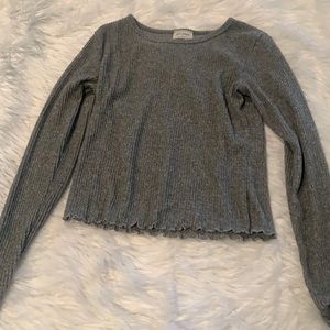 Cropped sweater